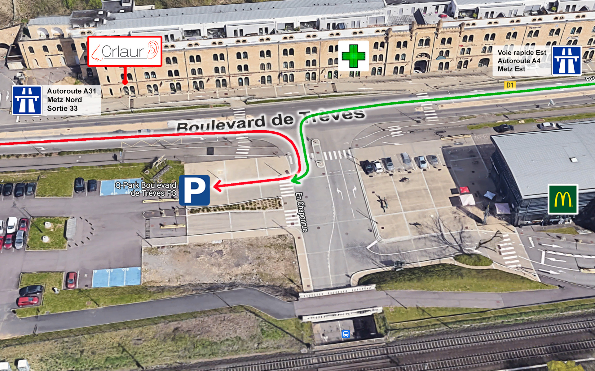 Orlaur, cabinet de consultations et d’explorations en otorhinolaryngologie (ORL), Metz